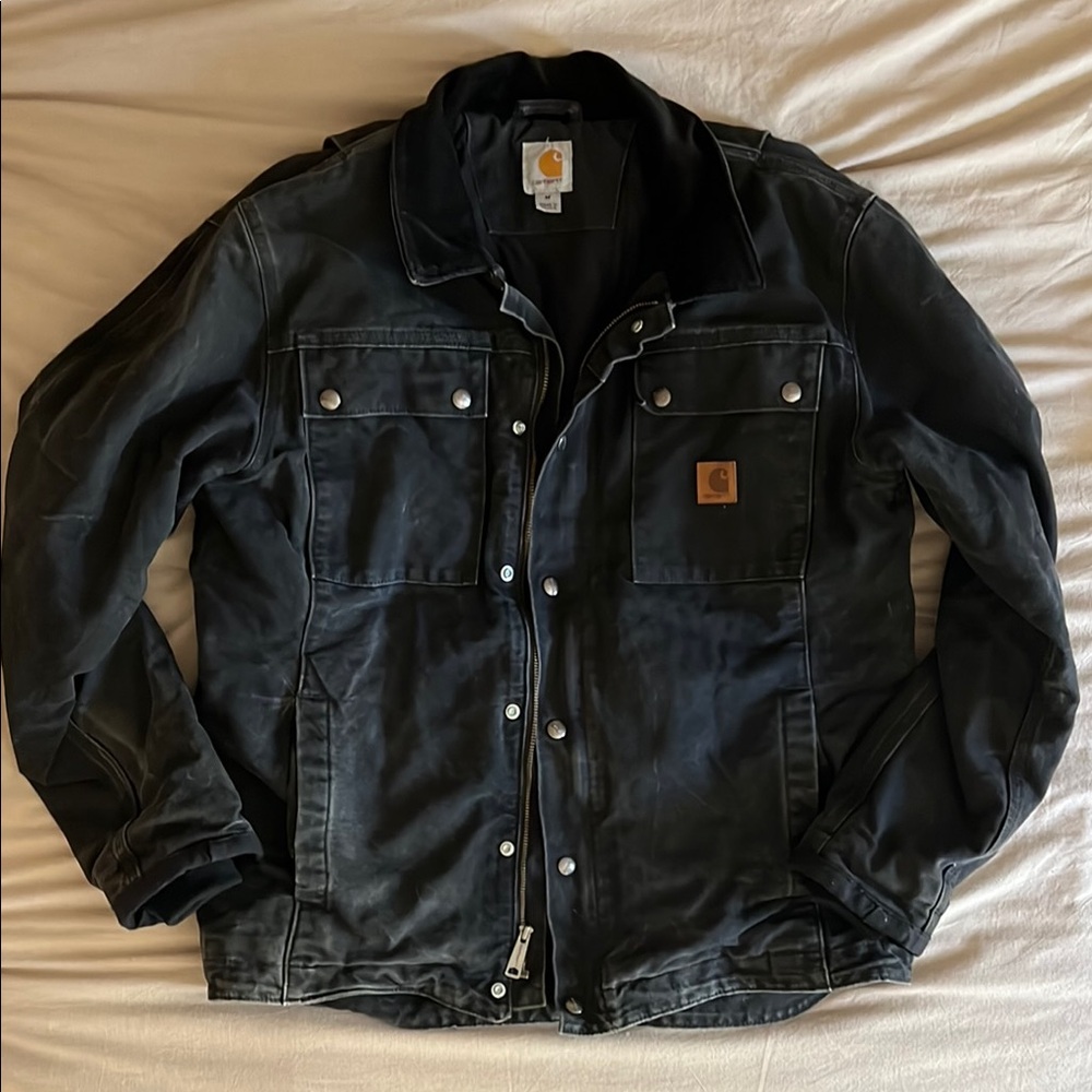 Carhartt Black Military Field Jacket